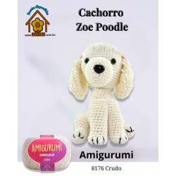 Cachorro  Poodle Amigurumi