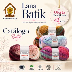 Oferta Lana Batik Multicolor
