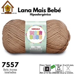 Lana Maís Bebé - 7557 Beis...