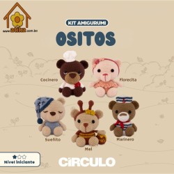 Catálogo Kit Ositos Amigurumis