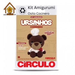 Kit Amigurumi Osito Cocinero