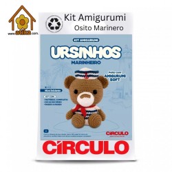 Kit Amigurumi Osito Marinero
