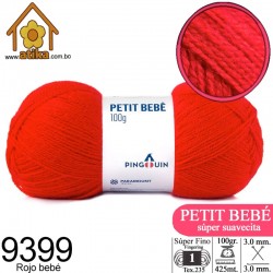 PETIT BEBÉ - 9399 Rojo bebé