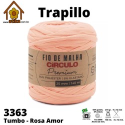 Trapillo 3363 Tumbo rosa amor