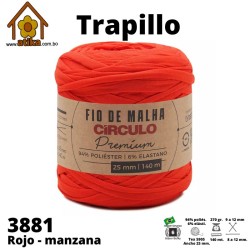 Trapillo 3881 Rojo Manzana