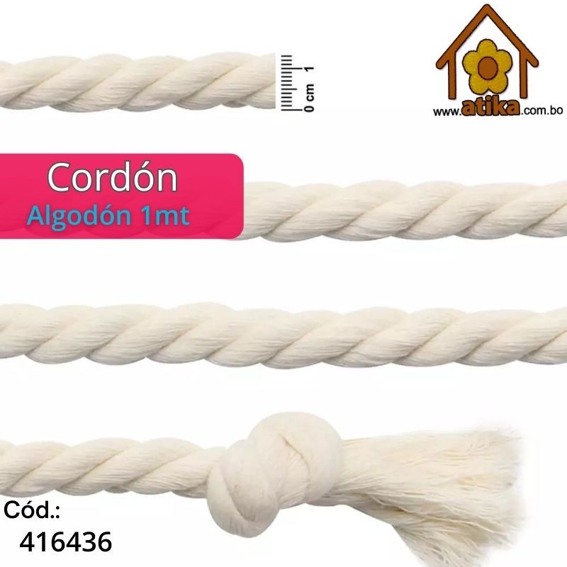 Asa Cordón Algodón